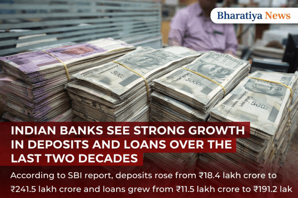 Indian Banks Record Strong Growth in Deposits and Loans Since FY05: SBI Report