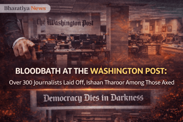 Bloodbath at The Washington Post: Over 300 Journalists Laid Off, Ishaan Tharoor Among Those Axed