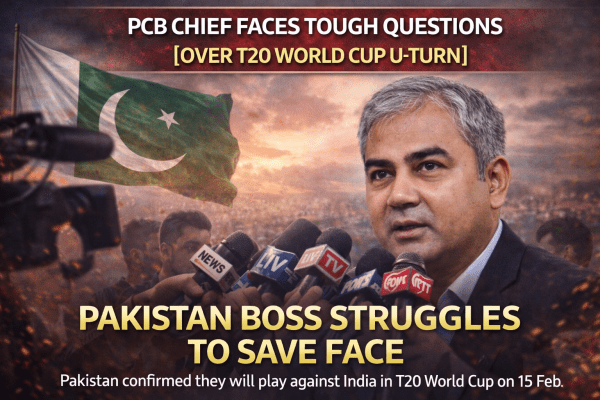 PCB Chief Mohsin Naqvi Faces Tough Questions Over T20 World Cup U-Turn