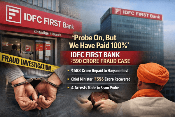 ‘Probe On But We Have Paid 100%’: IDFC FIRST Bank on ₹590-Crore Fraud Case